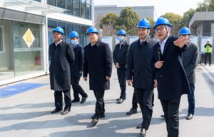 泰州醫藥高新區(高港區)領(lǐng)導督查我司新建新型四價(jià)流感疫苗車(chē)間項目進(jìn)展